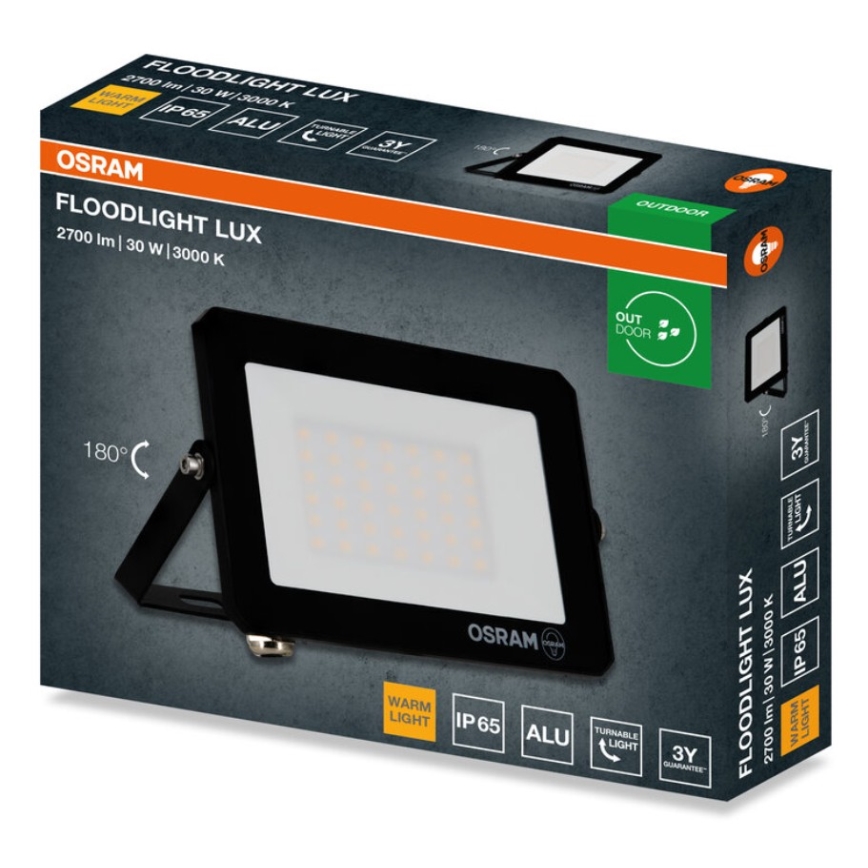 Osram - LED prožektors FLOODLIGHT LED/30W/230V 3000K IP65