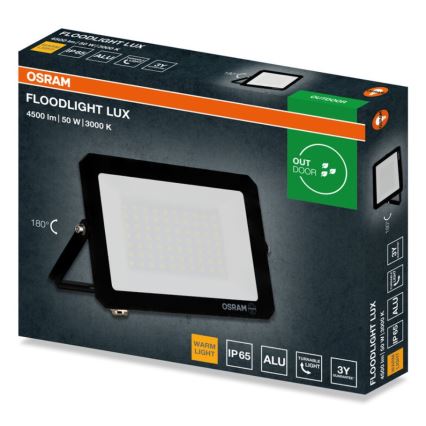 Osram - LED prožektors FLOODLIGHT LED/50W/230V 3000K IP65