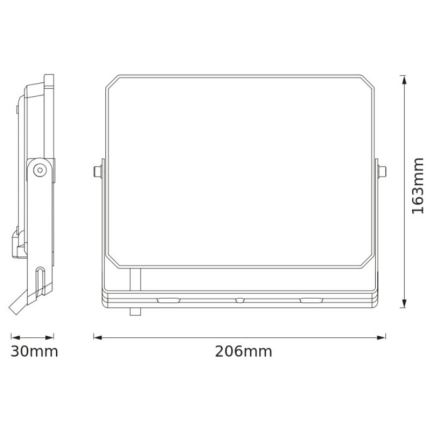 Osram - LED prožektors FLOODLIGHT LED/50W/230V 4000K IP65