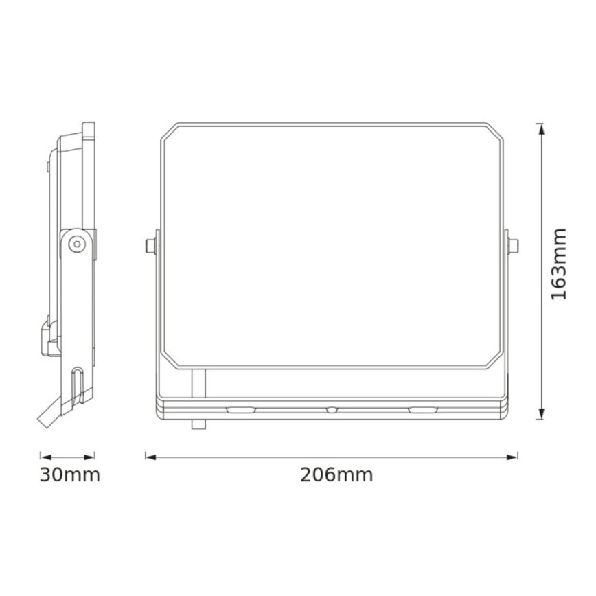 Osram - LED prožektors FLOODLIGHT LED/50W/230V 4000K IP65