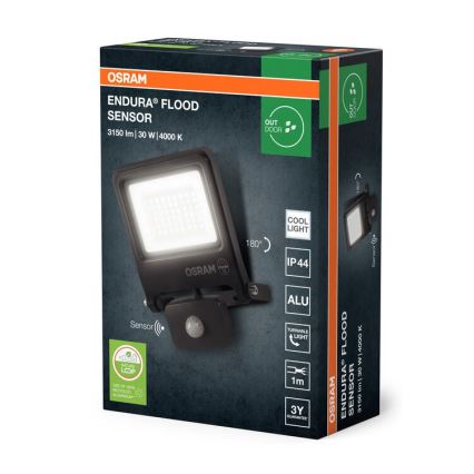 Osram - LED reflektors ar sensoru ENDURA LED/30W/230V IP44