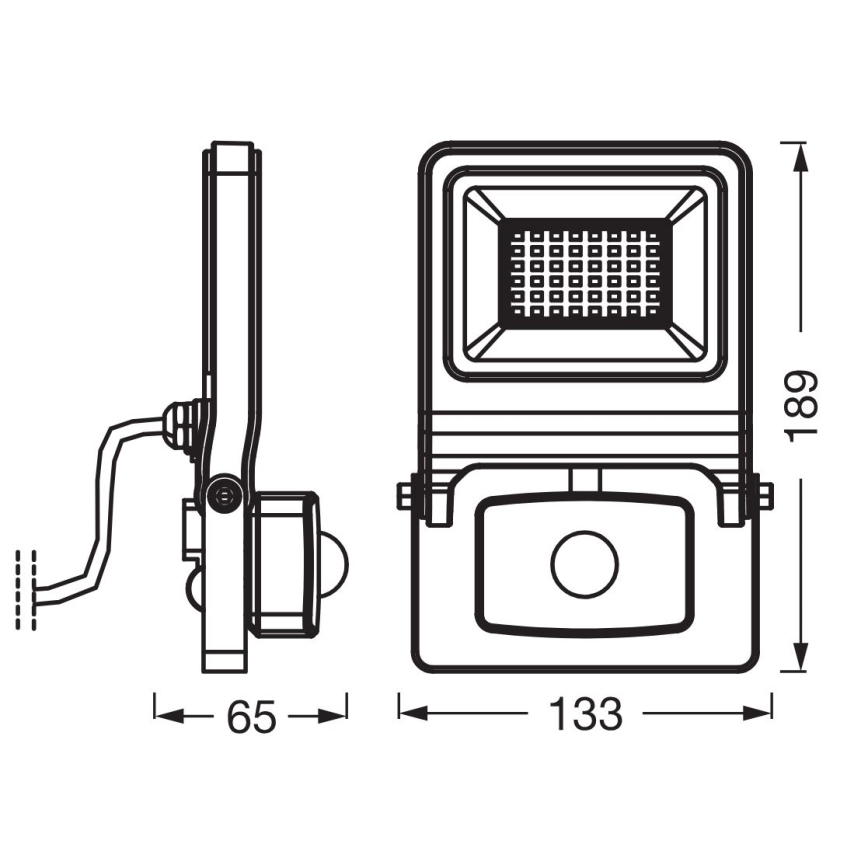 Osram - LED reflektors ar sensoru ENDURA LED/30W/230V IP44
