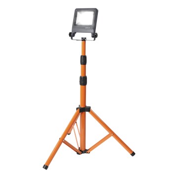 Osram - LED reflektors ar statīvu TRIPOD LED/30W/230V 4000K IP65 oranžs