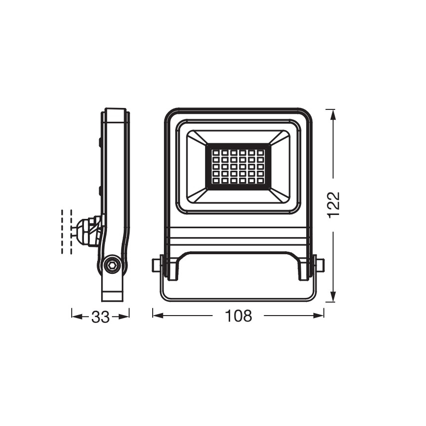 Osram - LED reflektors ENDURA LED/20W/230V 4000K IP65
