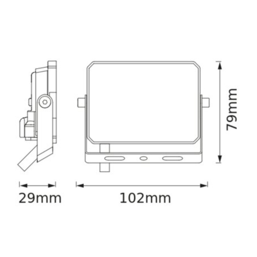 Osram - LED reflektors FLOODLIGHT LED/10W/230V 6500K IP65