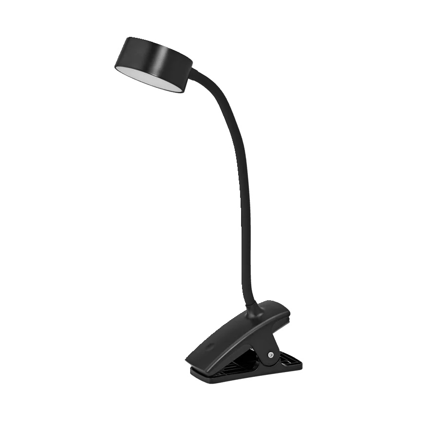 Osram - LED dimējama galda lampa ar skavu OFFICE LINE LED/4,8W/230V 3000/4000/6500K melna