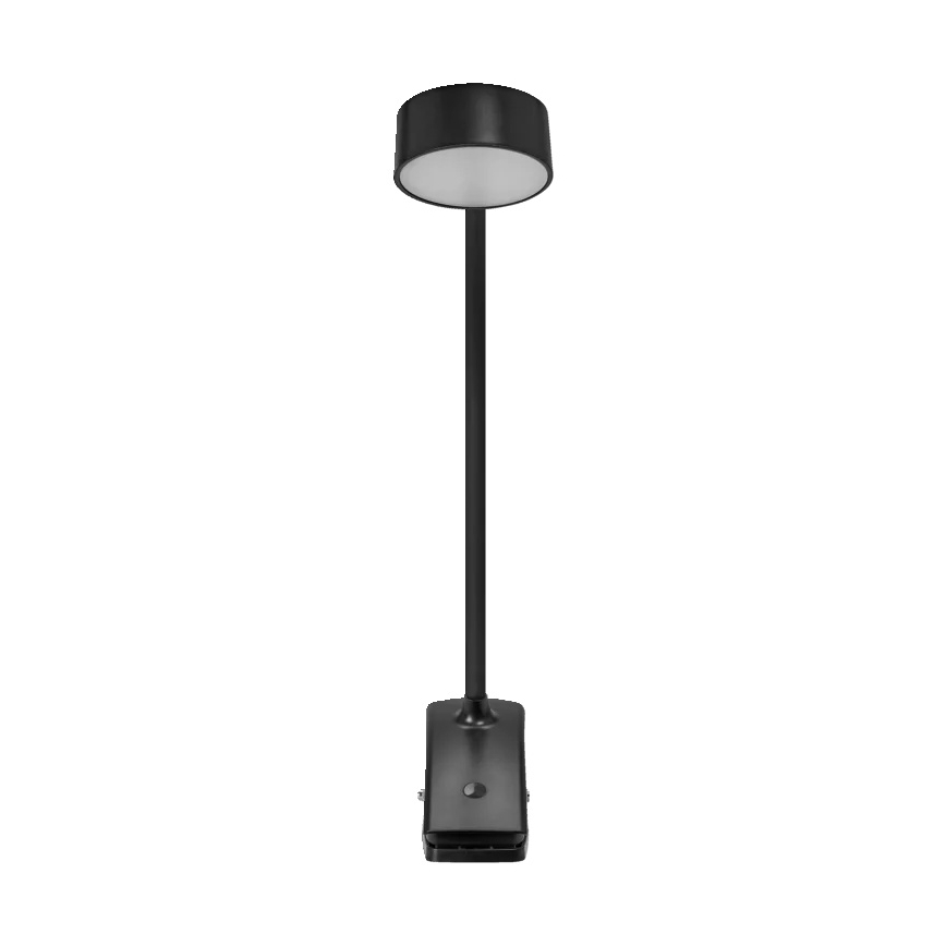 Osram - LED dimējama galda lampa ar skavu OFFICE LINE LED/4,8W/230V 3000/4000/6500K melna