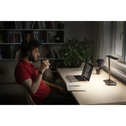 Osram - regulējama LED galda lampa OFFICE LINE LED/17W/230V 3000/4000/6500K melna