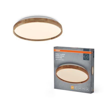 Osram - LED griestu lampa ar regulējamu spilgtumu ORBIS ALISON LED/36W/230V Ø 50 cm bēša