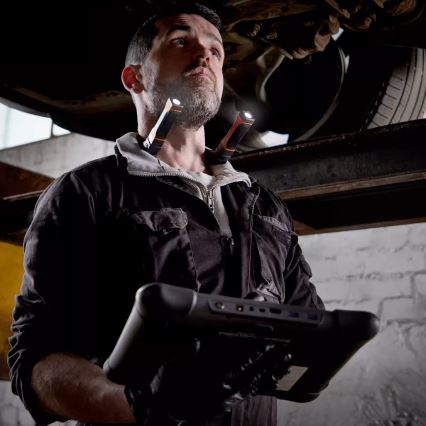 Osram - LED ar regulējamu spilgtumu uzlādējamais kakla lukturis LEDINSPECT WEARABLE NECKLIGHT LED/1W/3,7V IP54 1000 mAh