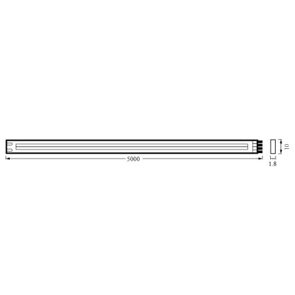 Osram - LED dimējama sloksne FLEX COB 5m LED/35W/230V 2700-6500K + tālvadības pults