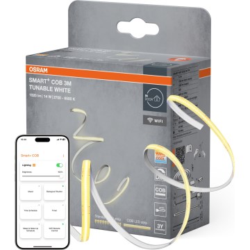 Osram - LED regulējamā lente SMART+ COB 3m LED/14W/230V 2700-6500K Wi-Fi
