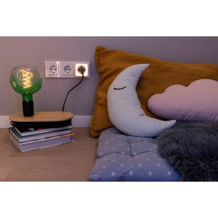 Osram - LED regulējama kontaktligzda ar apgaismojumu SCHUKO SMART+ NIGHTLIGHT 3680W/230V Wi-Fi