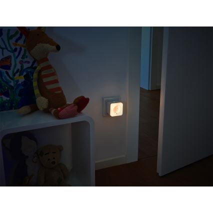 Osram - LED regulējama kontaktligzda ar apgaismojumu SCHUKO SMART+ NIGHTLIGHT 3680W/230V Wi-Fi