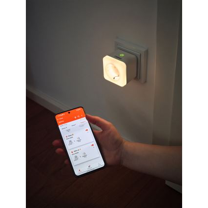 Osram - LED regulējama kontaktligzda ar apgaismojumu SCHUKO SMART+ NIGHTLIGHT 3680W/230V Wi-Fi