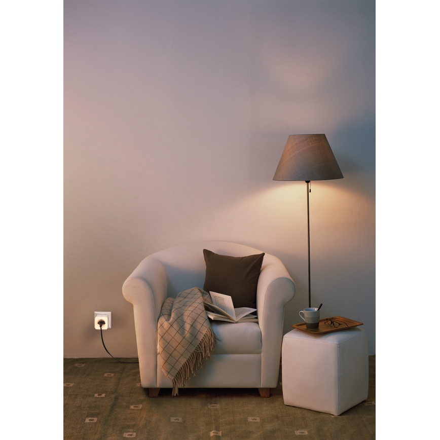 Osram - LED regulējama kontaktligzda ar apgaismojumu SCHUKO SMART+ NIGHTLIGHT 3680W/230V Wi-Fi