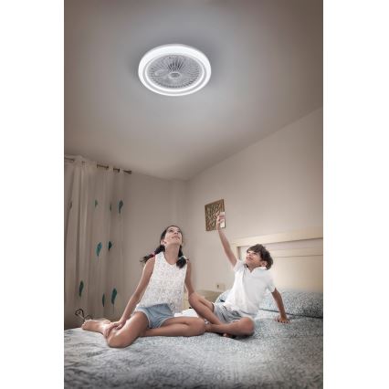 Osram - LED regulējama griestu lampa ar ventilatoru SOLANO LED/26W/230V 3000/4000/6500K + tālvadības pults