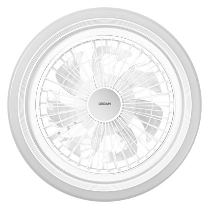 Osram - LED regulējama griestu lampa ar ventilatoru SOLANO LED/26W/230V 3000/4000/6500K + tālvadības pults