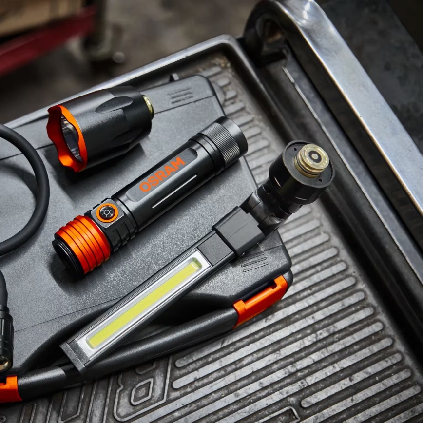 Osram - LED inspekcijas lukturis automašīnai ar regulējamu spilgtumu 3 vienā LEDINSPECT LED/5W/5V 4000 mAh