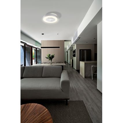 Osram - aptumšojams LED griestu gaismeklis ar ventilatoru SMART+ LED/78W/230V 3000-6500K Wi-Fi + tālvadības pults