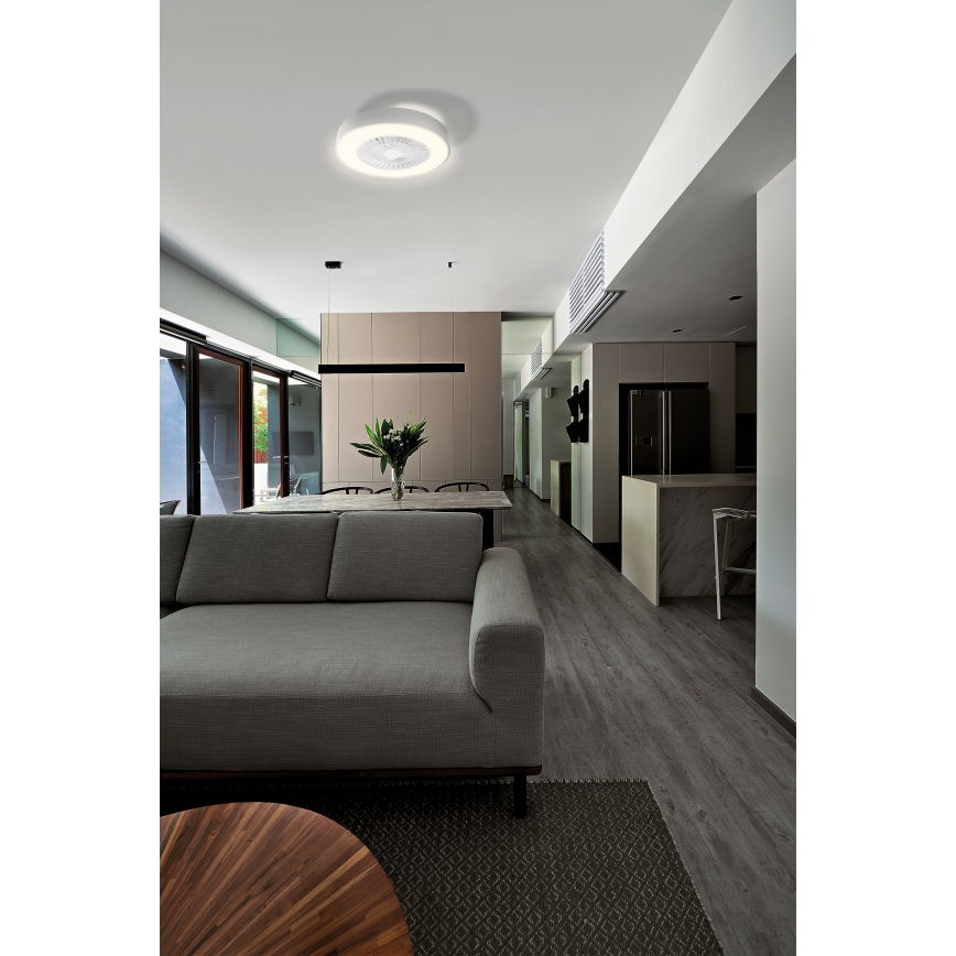 Osram - aptumšojams LED griestu gaismeklis ar ventilatoru SMART+ LED/78W/230V 3000-6500K Wi-Fi + tālvadības pults