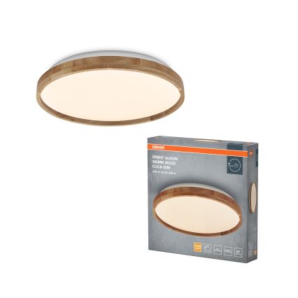 Osram - dimējama LED griestu lampa ORBIS ALISON LED/24W/230V Ø 39,5 cm bēša