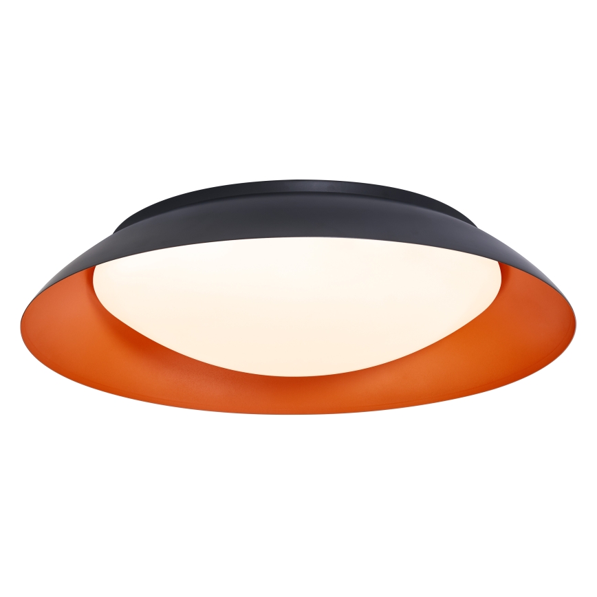 Osram - dimmējams LED griestu gaismeklis ORBIS PLATE LED/45W/230V Ø 48 cm oranžs/melns