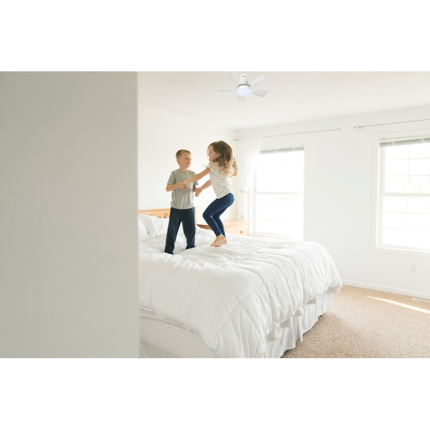 Osram - LED griestu ventilators ar regulējamu spilgtumu LESTE LED/15W/230V 3000/4000/6500K + tālvadība