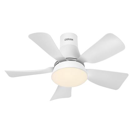 Osram - LED griestu ventilators ar regulējamu spilgtumu LESTE LED/15W/230V 3000/4000/6500K + tālvadība