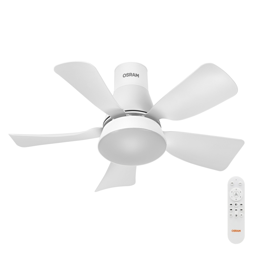 Osram - LED griestu ventilators ar regulējamu spilgtumu LESTE LED/15W/230V 3000/4000/6500K + tālvadība