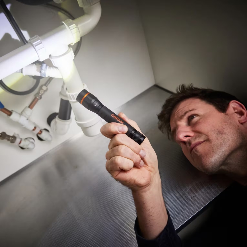 Osram - Regulējams LED lukturis LEDINSPECT TORCH 350 ESSENTIAL LED/4W/2xAAA IP44