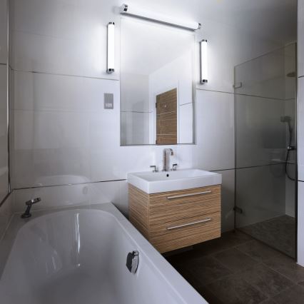 Osram - Regulējams LED spoguļa apgaismojums ORBIS TUBE LED/9W/230V 40 cm IP44 glancēts hroms