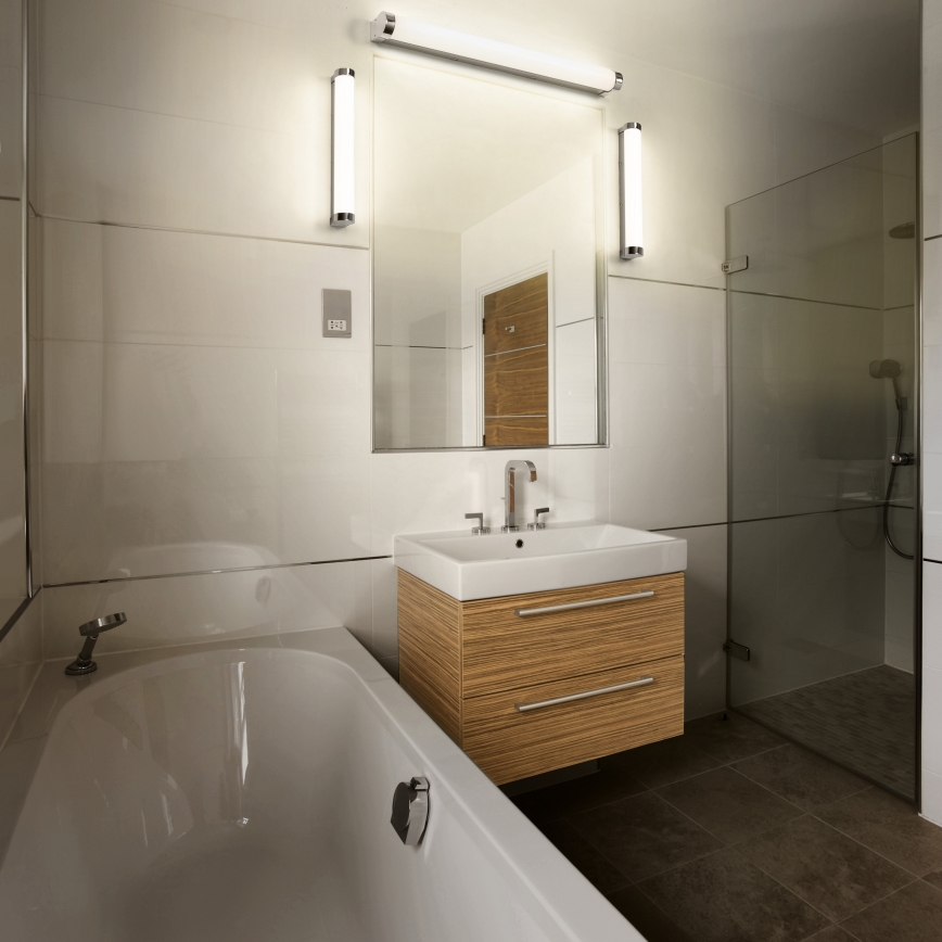 Osram - Regulējams LED spoguļa apgaismojums ORBIS TUBE LED/9W/230V 40 cm IP44 glancēts hroms