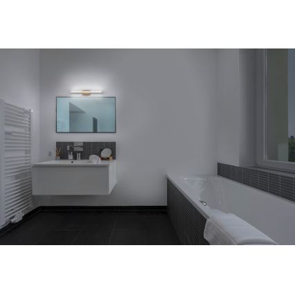 Osram - LED regulējams vannas istabas spoguļa apgaismojums ar pieskāriena vadību ORBIS MIRROR LED/10W/230V 60 cm 3000/4000K IP44 bēšs