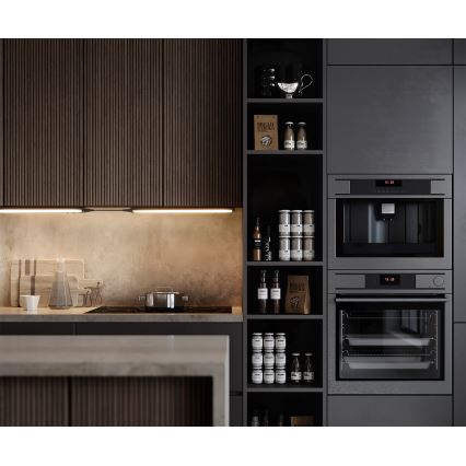 Osram - LED aptumšojams zem skapja gaismeklis LINEAR TURN LED/10W/230V 3000/4000/6500K 55 cm melns