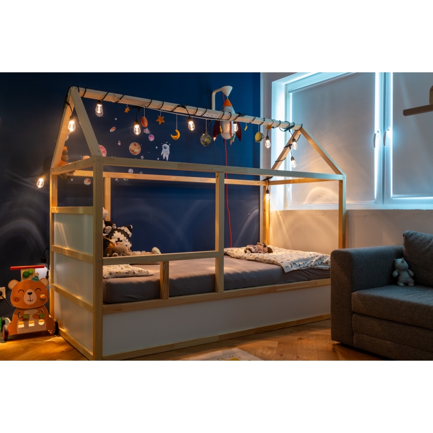 Osram - Regulējama RGB LED āra virtene SMART+ STRING 12xLED/230V 7,47m IP44 Wi-Fi