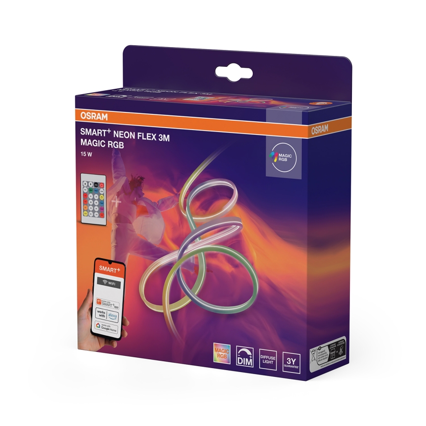 Osram - RGB LED dimējama āra lente SMART+ MAGIC 3m LED/15W/230V IP44 Wi‑Fi+ tālvadība