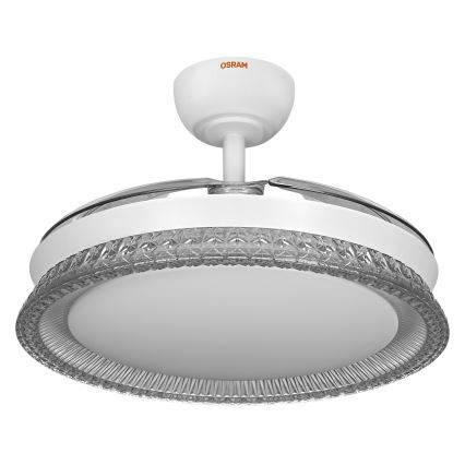 Osram - LED RGB Regulējama griestu lampa ar ventilatoru CIERZO LED/35W/230V 3000-6500K + tālvadības pults