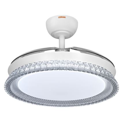 Osram - LED RGB Regulējama griestu lampa ar ventilatoru CIERZO LED/35W/230V 3000-6500K + tālvadības pults