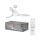 Osram - LED RGB dimmējams griestu ventilators NORDES LED/18W/230V 3000-6500K + tālvadība