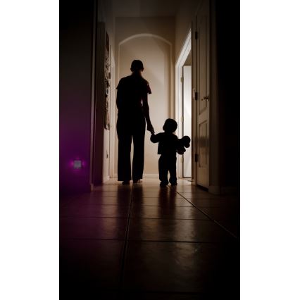 Osram - LED RGB orientējošā gaisma kontaktligzdai ar sensoru LUNETTA LED/0,3W/230V