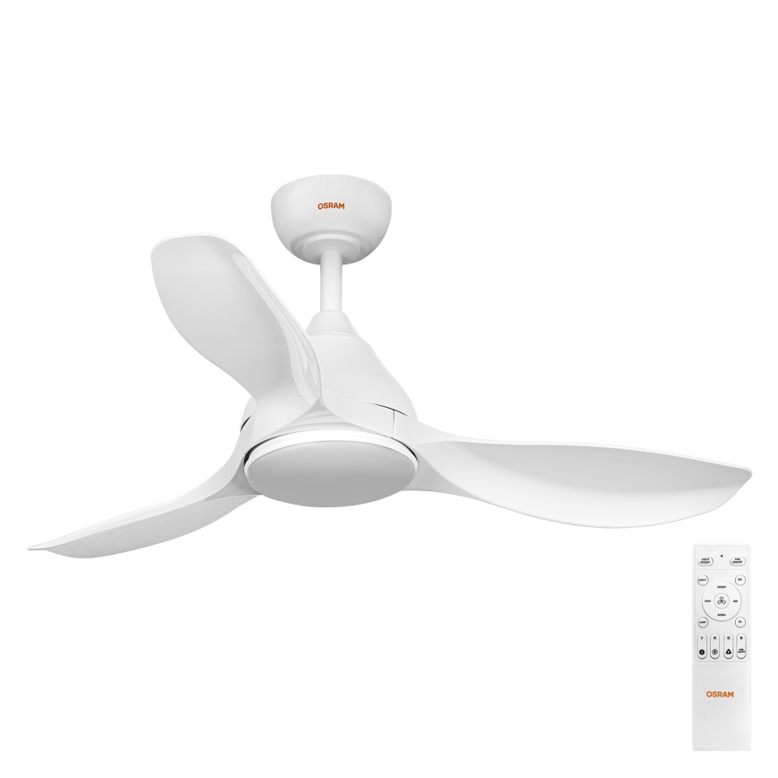 Osram - LED RGB dimmējams griestu ventilators NORDES LED/18W/230V 3000-6500K + tālvadība