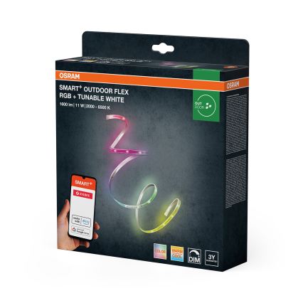 Osram - LED RGB+TW Aptumšojama āra lente SMART+ FLEX 5m LED/11W/230V 2000-6500K IP65