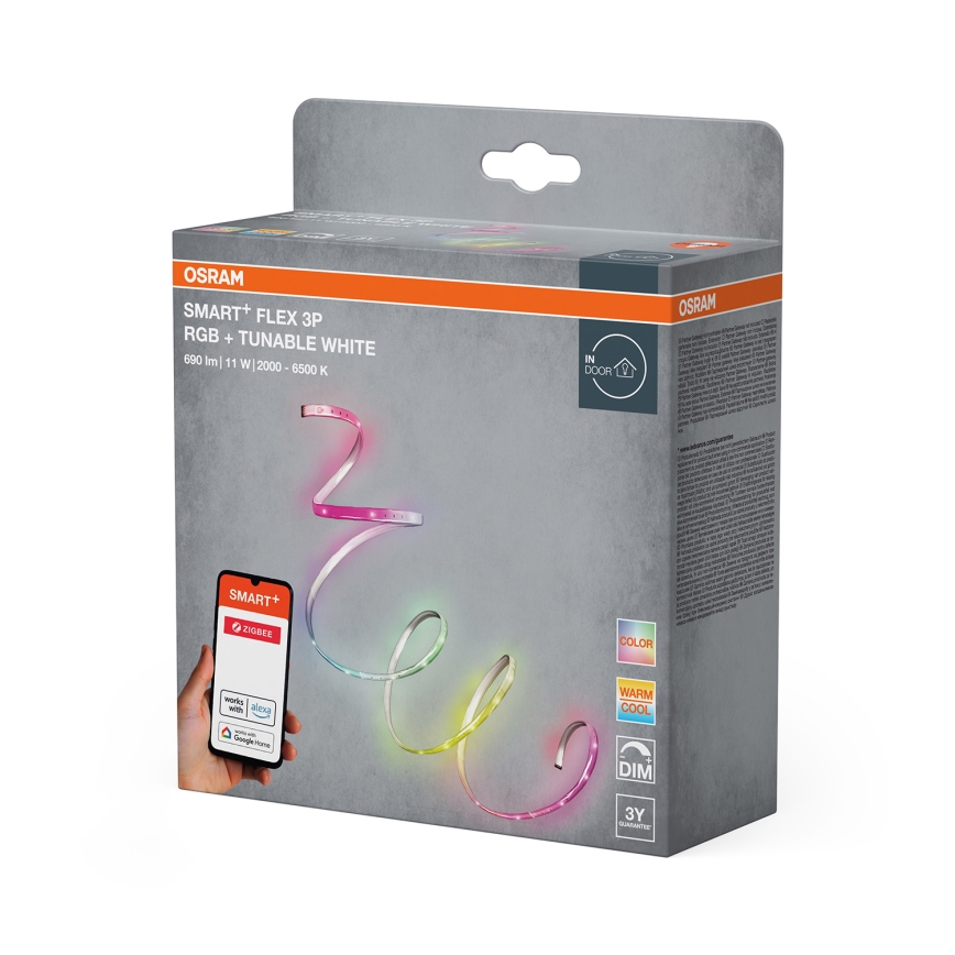 Osram - LED RGB+TW Regulējama lente SMART+ FLEX 1,8m LED/11W/230V 2000-6500K