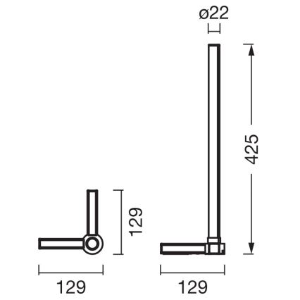 Osram - LED RGBW Regulējama galda lampa SMART+ MAGIC LED/7,5W/230V 2700-6500K melna Wi-Fi + tālvadības pults