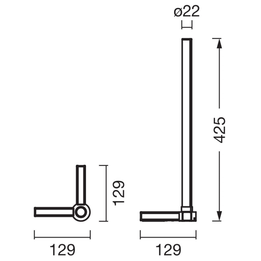Osram - LED RGBW Regulējama galda lampa SMART+ MAGIC LED/7,5W/230V 2700-6500K melna Wi-Fi + tālvadības pults