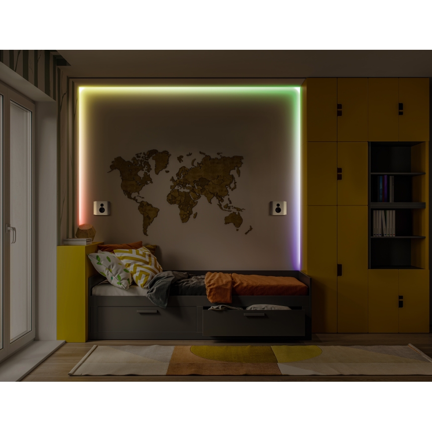 Osram - LED RGBW aptumšojama sloksne FLEX 7m LED/18W/230V + tālvadības pults