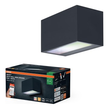 Osram - LED RGBW aptumšojams āra sienas gaismeklis SMART+ BRICK LED/14W/230V IP44 Wi-Fi