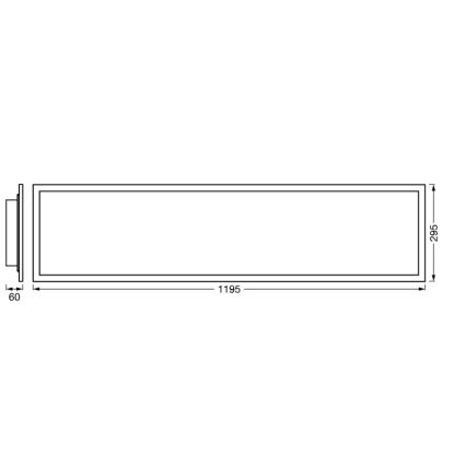 Osram - LED RGBW Dimējams griestu gaismeklis SMART+ MAGIC LED/36W/230V 2700-6500K Wi-Fi + tālvadības pults