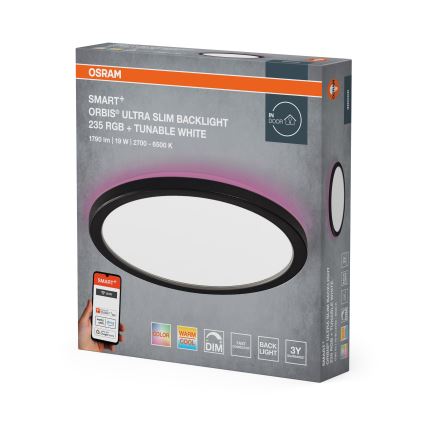 Osram - LED RGBW ar regulējamu spilgtumu griestu gaismeklis SMART+ ORBIS LED/19W/230V diametrs 23,5 cm 2700-6500K Wi-Fi
